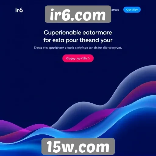 Experiência do usuário no ir6.com